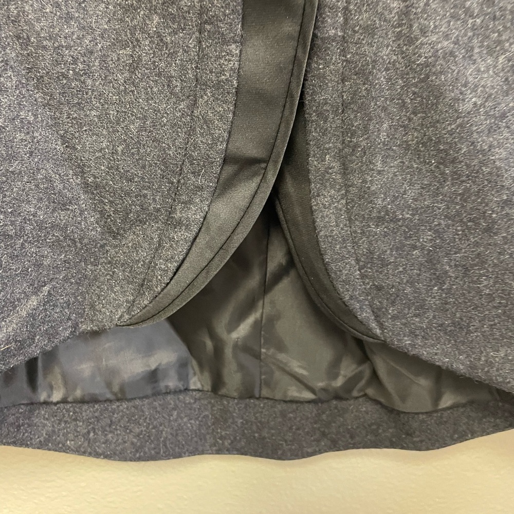 Simply Vera, Vera Wang Dark Gray Wool Blend Bolo Jacket. Size Small - Picture 5 of 7